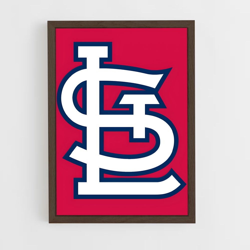 Poster louis de cardinals – affiche Baseball (vue 5)